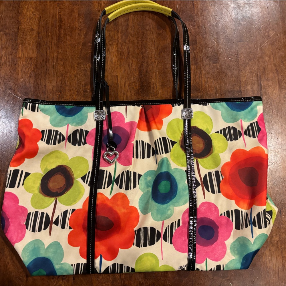 Brighton Multicolor Floral Tote Bag